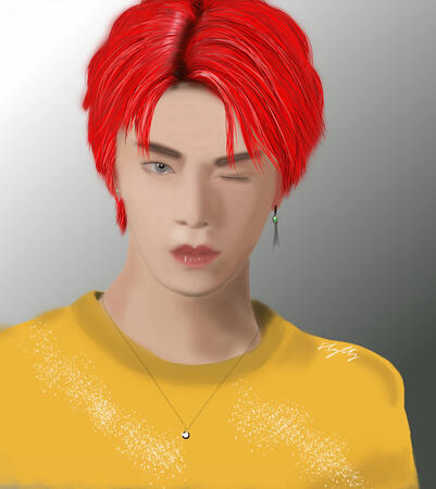 Red hair Yuta